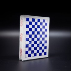 Forever Checkerboard Blue Playing Cards