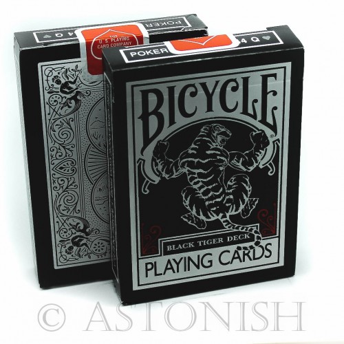 Bicycle Black Tigers Playing Cards